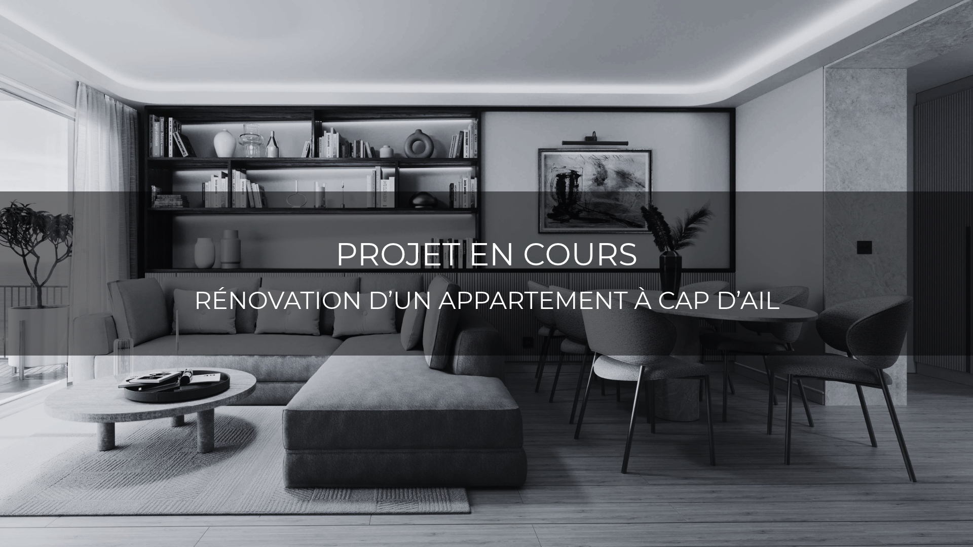 Illustration Rénovation d'appartement - Cap d'Ail