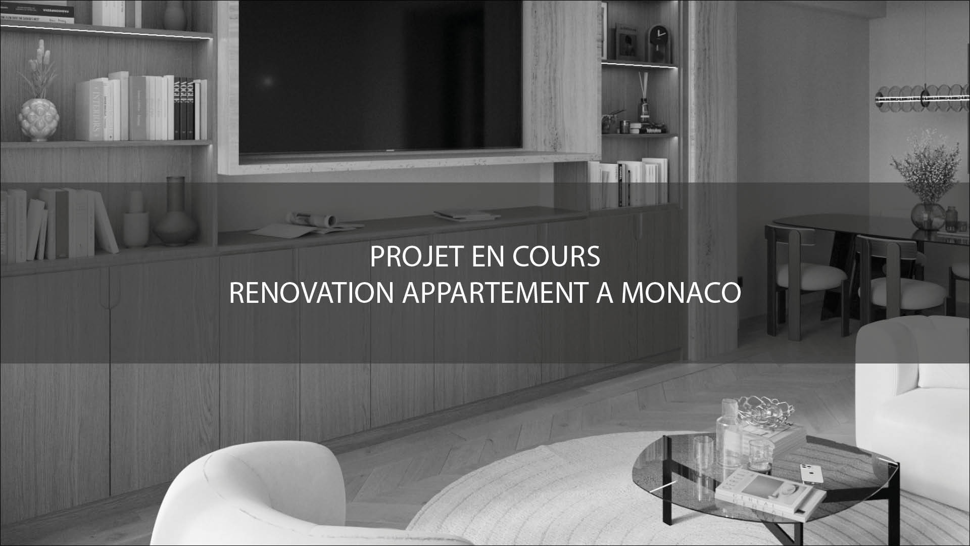 Rénovation d'un appartement à Monaco
