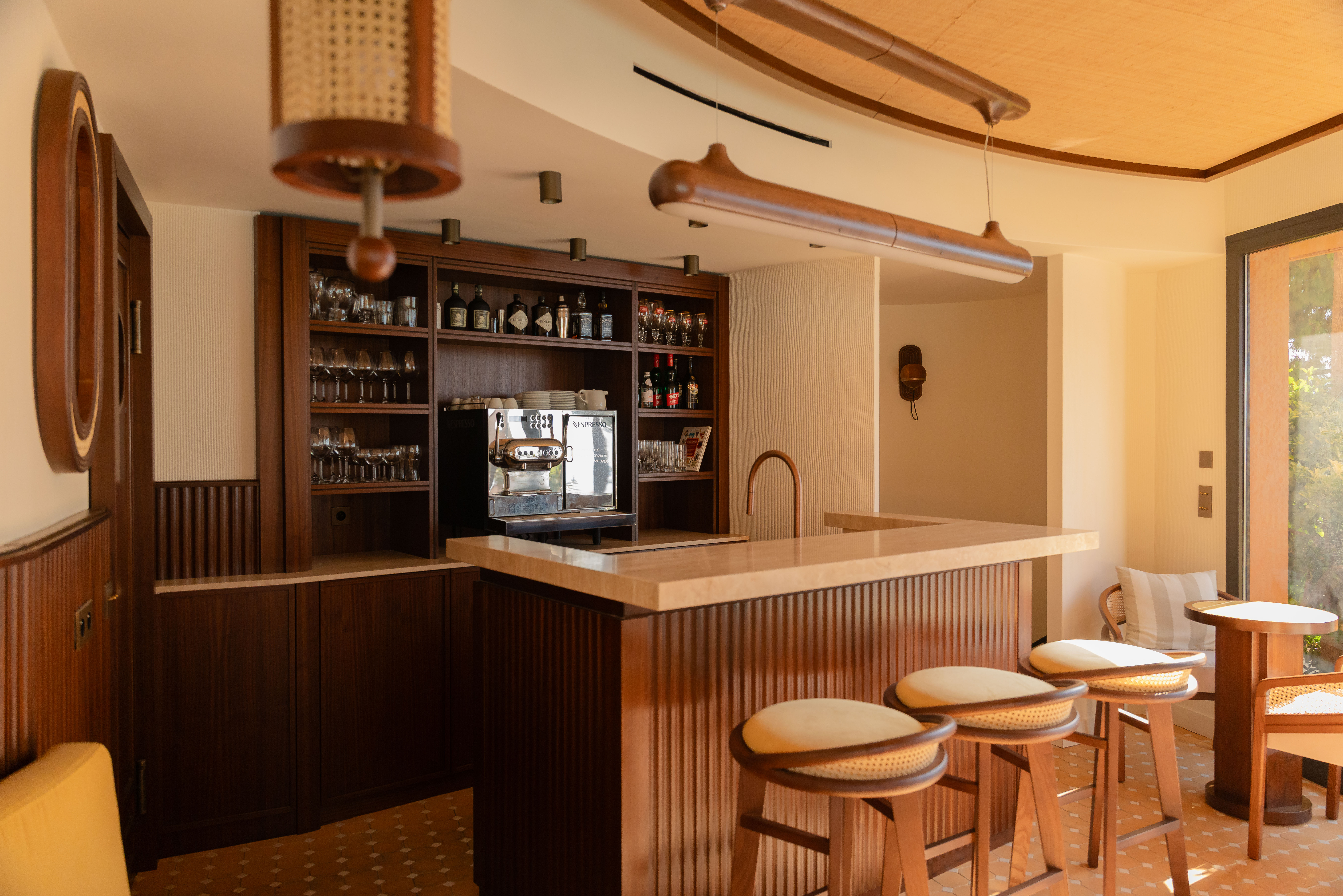 Illustration Pool Bar - Parc Saint Roman