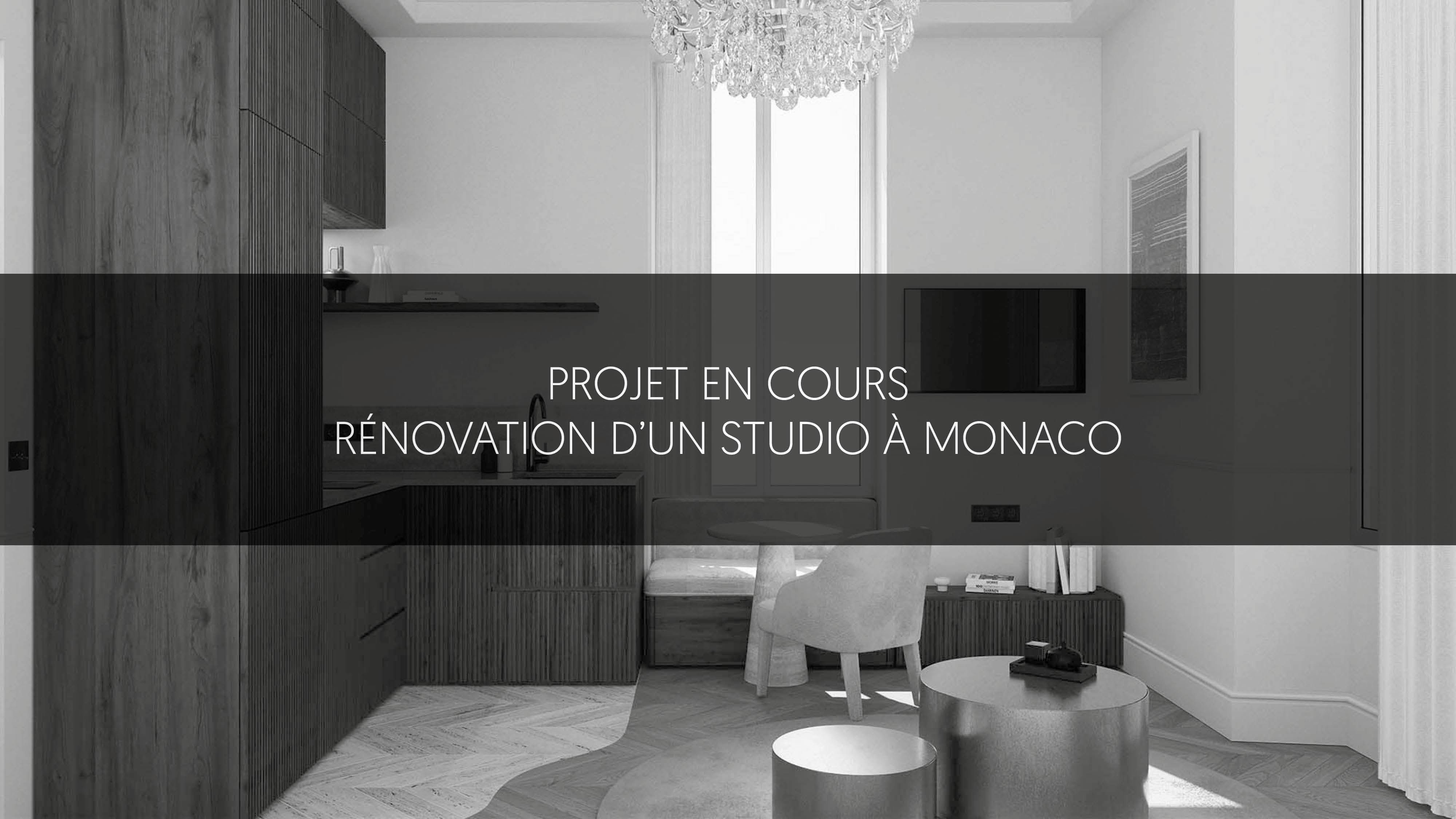 Rénovation complète d'un studio - Monte-Carlo